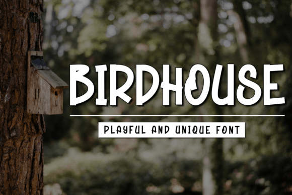 Birdhouse: A Minimal Display Font for Modern Web Design