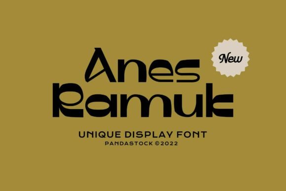 Bring Retro Charm to Your Shop with Anes Ramuk Typeface