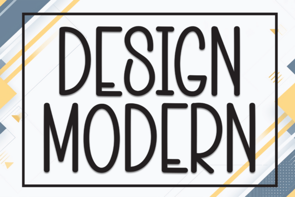 Design Modern: The Perfect Display Font for Handmade Brands