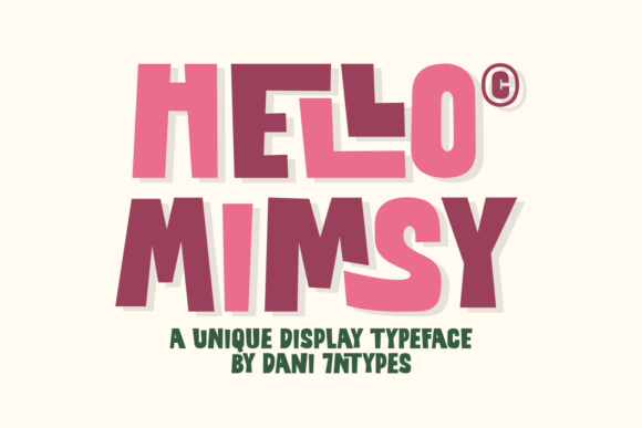 Designing Fun Brands with Hello Mimsy Typeface