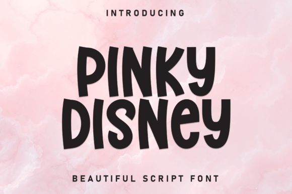 Designing with Pinky Disney: A Friendly Display Font