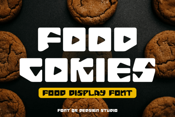 Food Cokies: The Bold Display Font for Branding