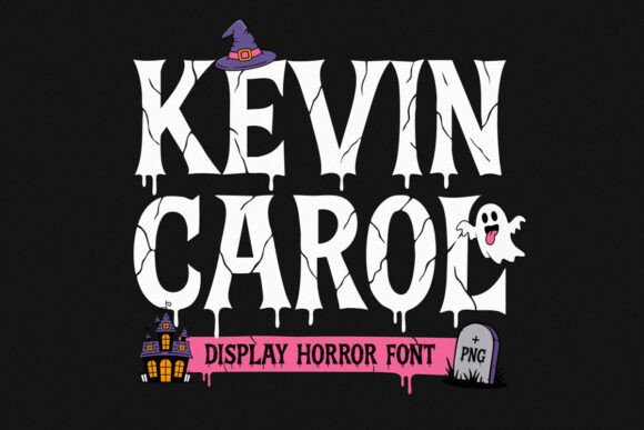 Jt Kevincarol: The Ultimate Horror Display Font for Crafters