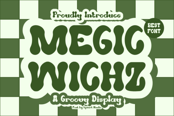 Megic Wichz: A Groovy Display Font for Modern Web Design