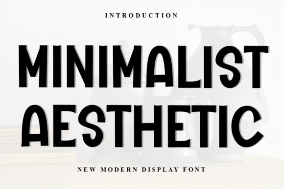 Minimalist Aesthetic Typeface for Holiday Branding