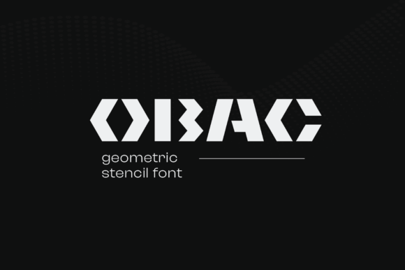 Obac Font: A Bold Typeface for Modern Branding