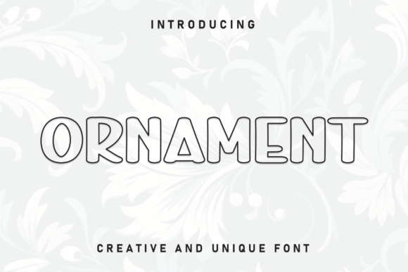 Ornament Font Review: A Neat Display Type for Branding