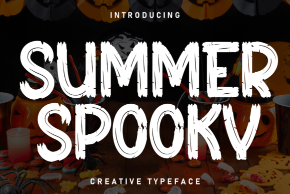 Summer Spooky: The Perfect Display Font for Crafters