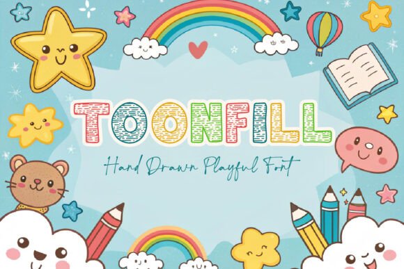 Toonfill: A Bold Display Font for Memorable Branding