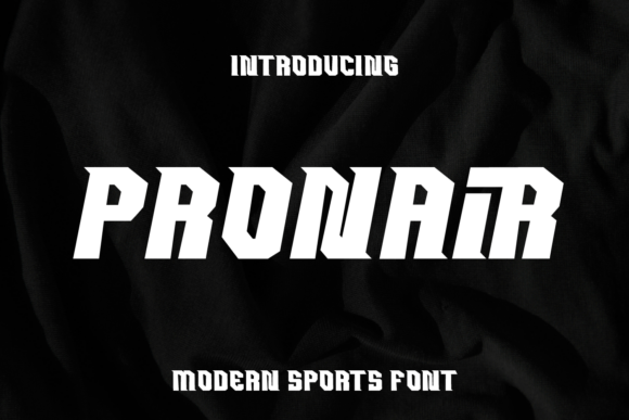 Using Pronair Typeface for Bold Branding Projects